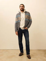Surf To Snow Zip Cardigan - Oak Hall