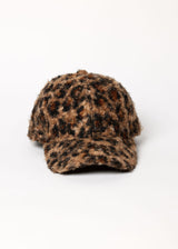Hat Attack Sherpa Novelty Cap - Leopard