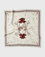 Lescarf Capricorn Scarf - Cream & Milk Chocolate