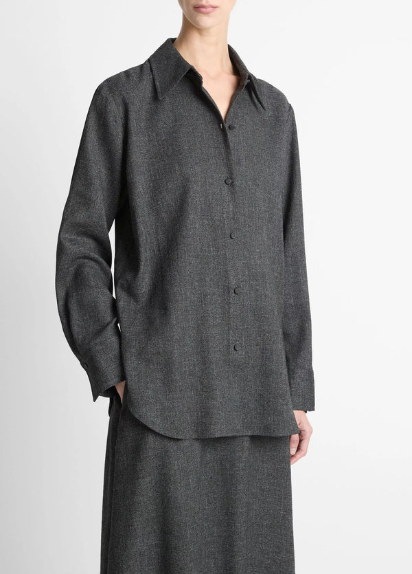 Jaspé Relaxed Long Sleeve Shirt