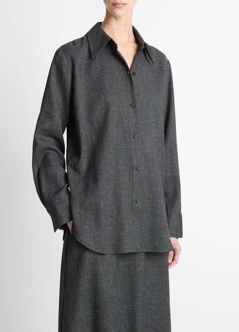 Jaspé Relaxed Long Sleeve Shirt