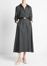 Jaspé Relaxed Long Sleeve Shirt