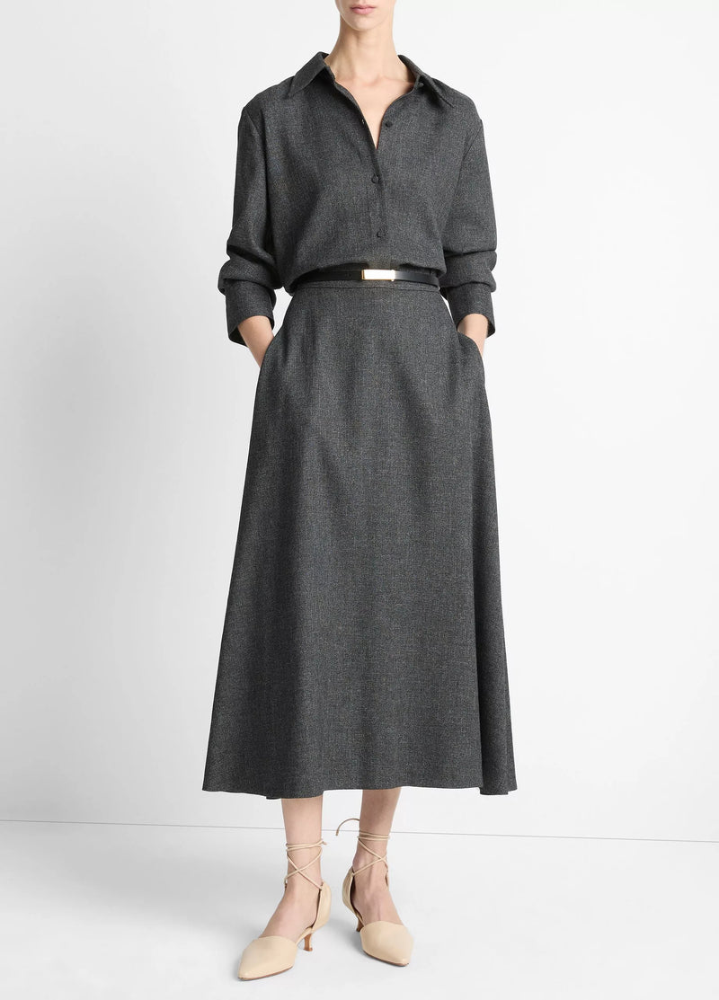 Jaspé Relaxed Long Sleeve Shirt