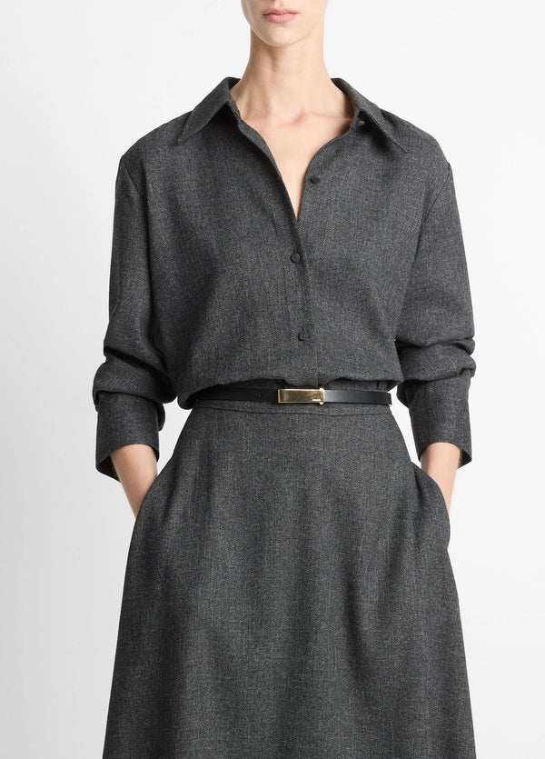 Jaspé Relaxed Long Sleeve Shirt
