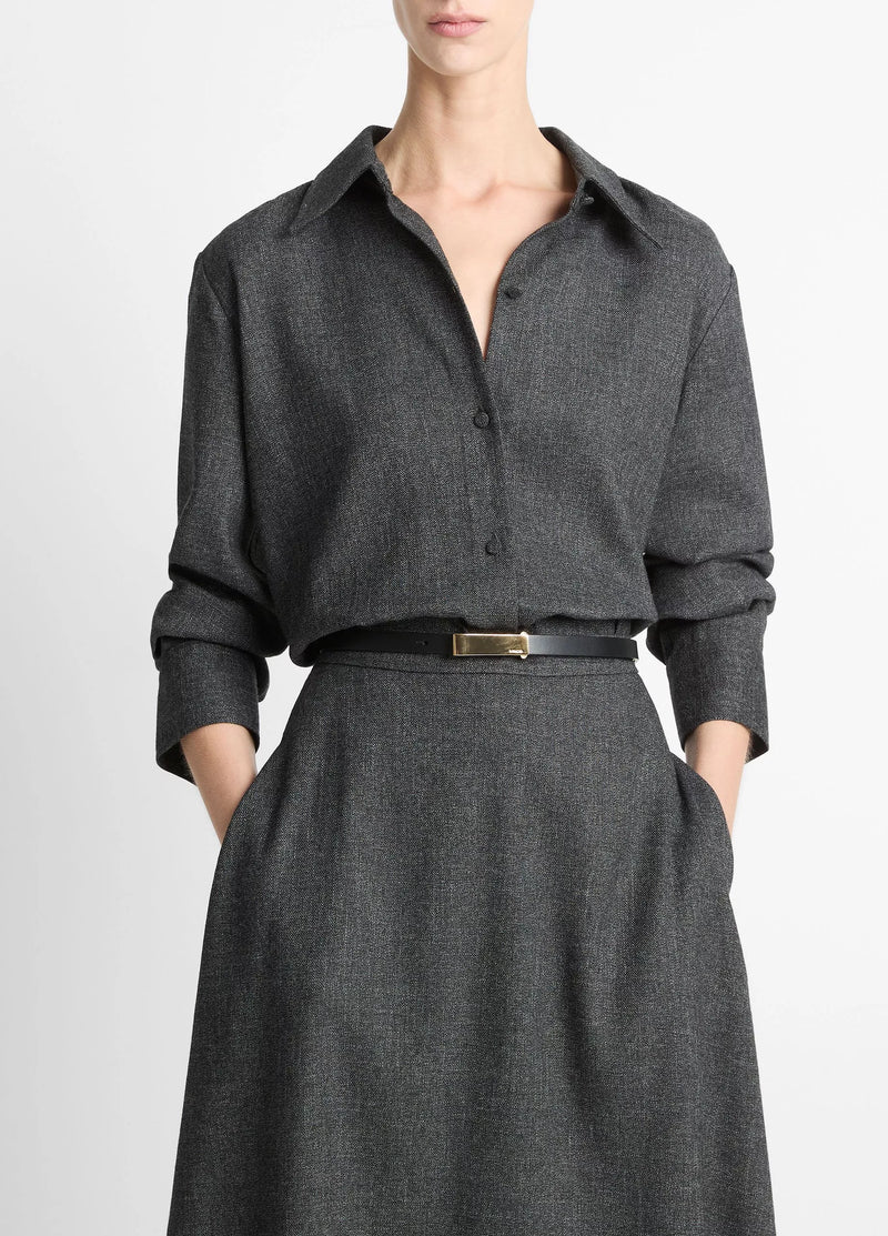 Jaspé Relaxed Long Sleeve Shirt