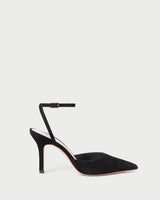 Jaden Black Suede Pump