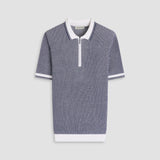 S/S 1/4 Zip Polo Sweater - Oak Hall