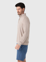 Tahoe Quarter-Zip Pullover - Taupe