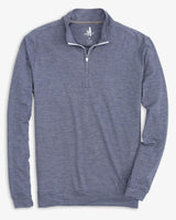 Vaughn Striped Performance 1/4 Zip Pullover - Oak Hall