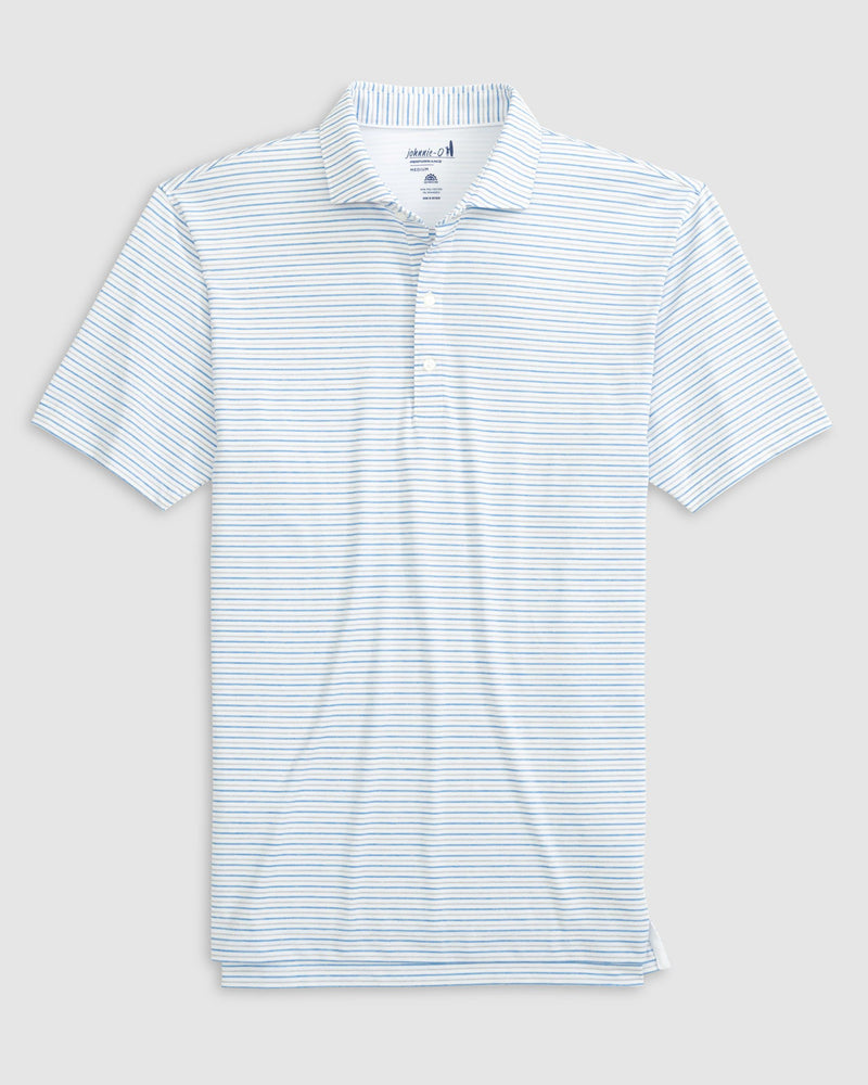 Performance Jersey Polo - Vik Stripe - Oak Hall