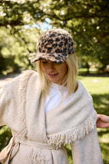 Hat Attack Sherpa Novelty Cap - Leopard
