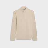 Long Sleeve Quarter Zip Knit