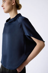 Angelica Cape Top - Navy