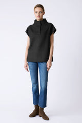Kal Rieman Gail Funnel Neck Pullover - Black