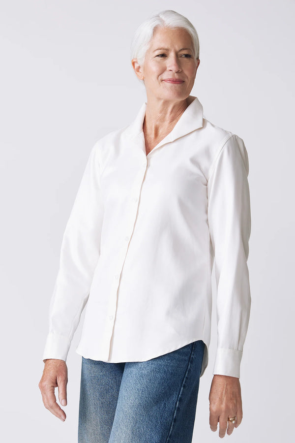 Box Pleat Ginna Tailored Shirt