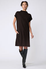 Maya Funnel Neck Dress