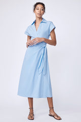 Paige Wrap Dress - Oak Hall