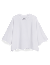 Presley Oversized Crop Ss Tee
