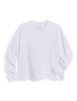 Frank and Eileen Quinn - Ls Crewneck Tee - White