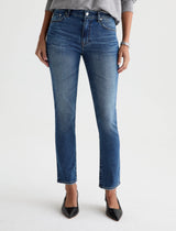 AG Jeans Mari Mid-Rise Slim Straight Jean - 15 Years Prague