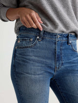 AG Jeans Mari Mid-Rise Slim Straight Jean - 15 Years Prague