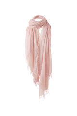 Kinross Cashmere Spray Print Scarf - Blush