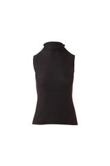 Sequin Sleeveless Funnel