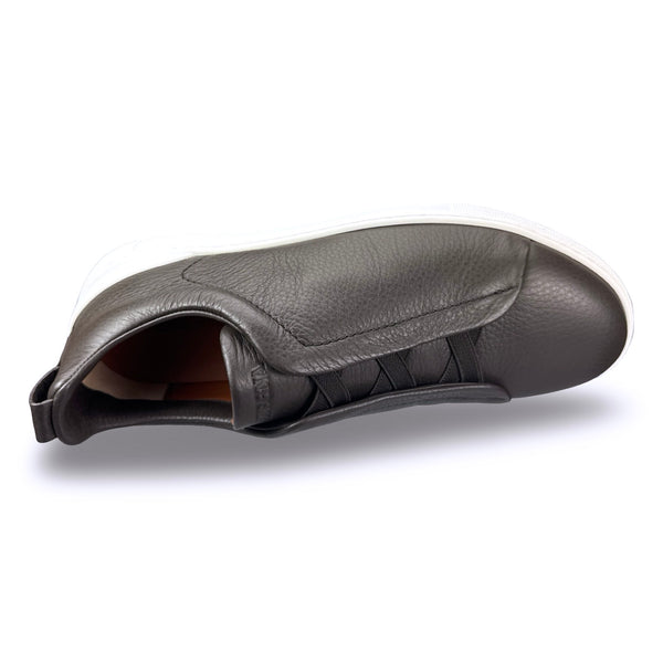 Triple Stitch Deerskin Sneaker