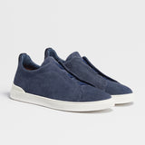 Triple Stitch Suede Sneaker