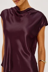 Loretta Top - Wine