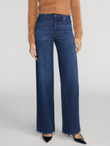 Frame Denim Le Slim Palazzo - Ultraviolet