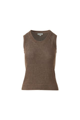 Open Texture Lurex Tank - Oak Hall