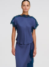 ALC Luna Top - Ash Blue/Ash Blue