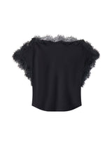 ALC Luna Top - Black/Black