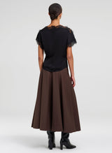 ALC Luna Top - Black/Black