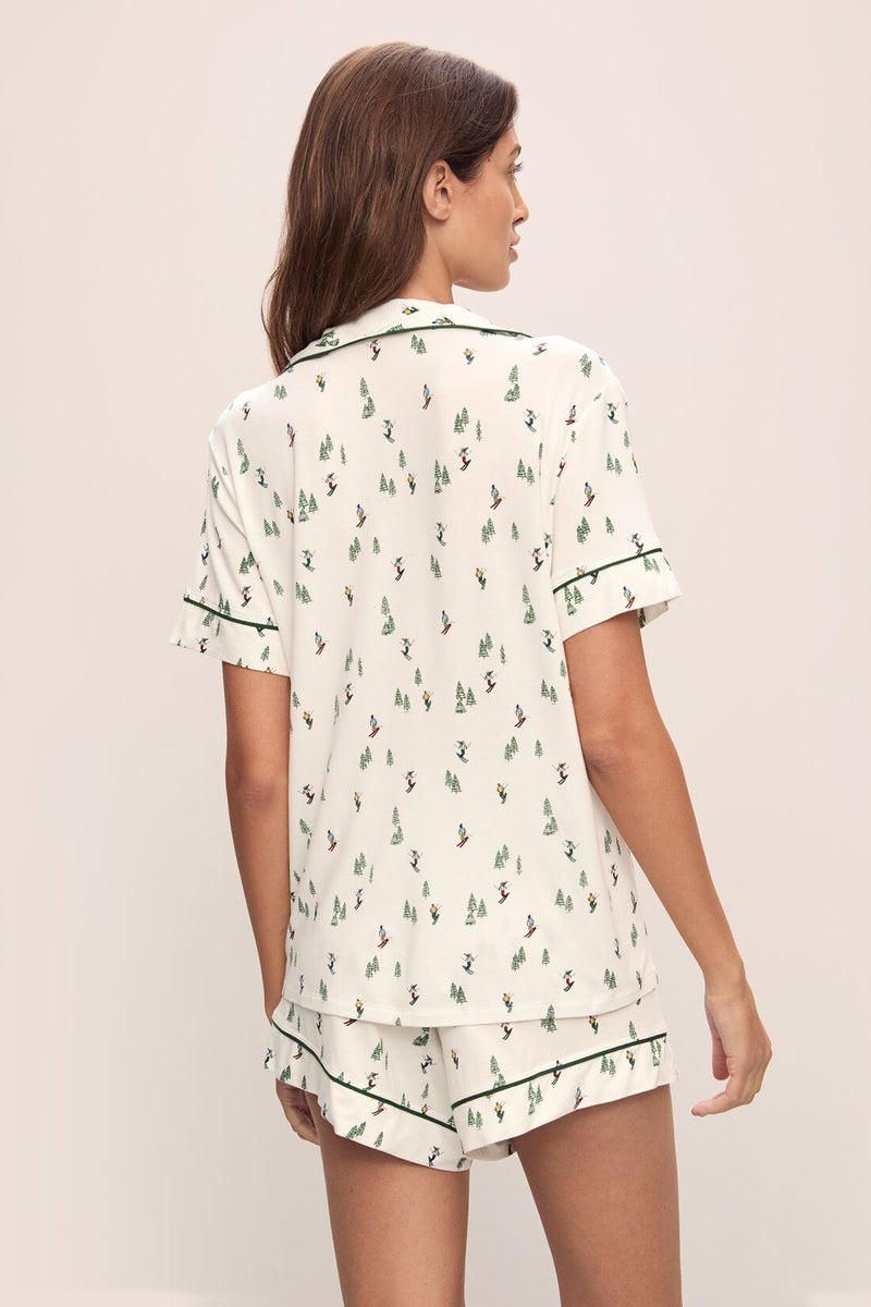 Gisele Printed TENCEL Modal Relaxed Short PJ Set