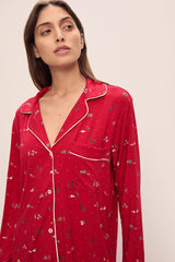 Gisele Printed TENCEL Modal Long PJ Set