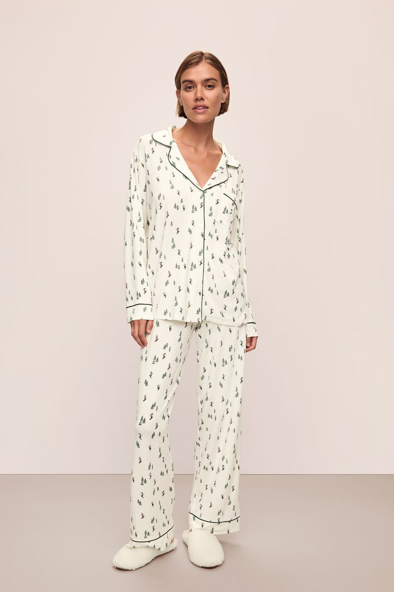 Gisele Printed TENCEL Modal Long PJ Set