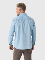 Criquet Western Denim Shirt - Light Wash