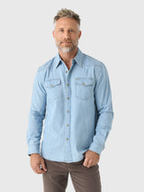 Criquet Western Denim Shirt - Light Wash