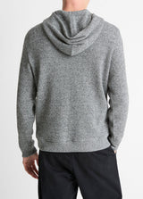 Brushed Waffle Long Sleeve P/O Hoodie - Oak Hall