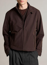 Band Collar Windbreaker