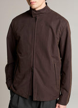 Band Collar Windbreaker