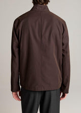 Band Collar Windbreaker
