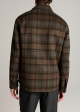 Plaid Splittable Shirt Jacket