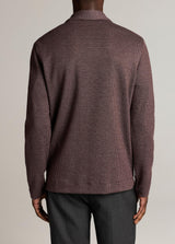 Blurred Birdseye Long Sleeve Johnny