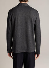 Blurred Birdseye Long Sleeve Johnny
