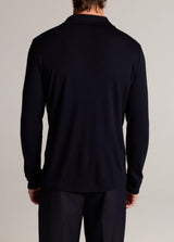 Wool Interlock Long Sleeve Johnny Polo