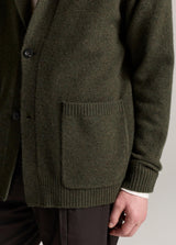 Wool Cashmere Felted Blazer