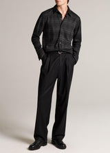 Muted Plaid Long Sleeve Button Down - Oak Hall